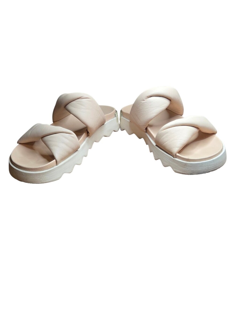 Sorel Viibe Twist Slide Women's Casual Sandals Comfort Honest Beige Size 8.5 - Picture 2 of 9